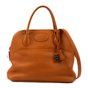 Hermès Orange Leather Bolide 31