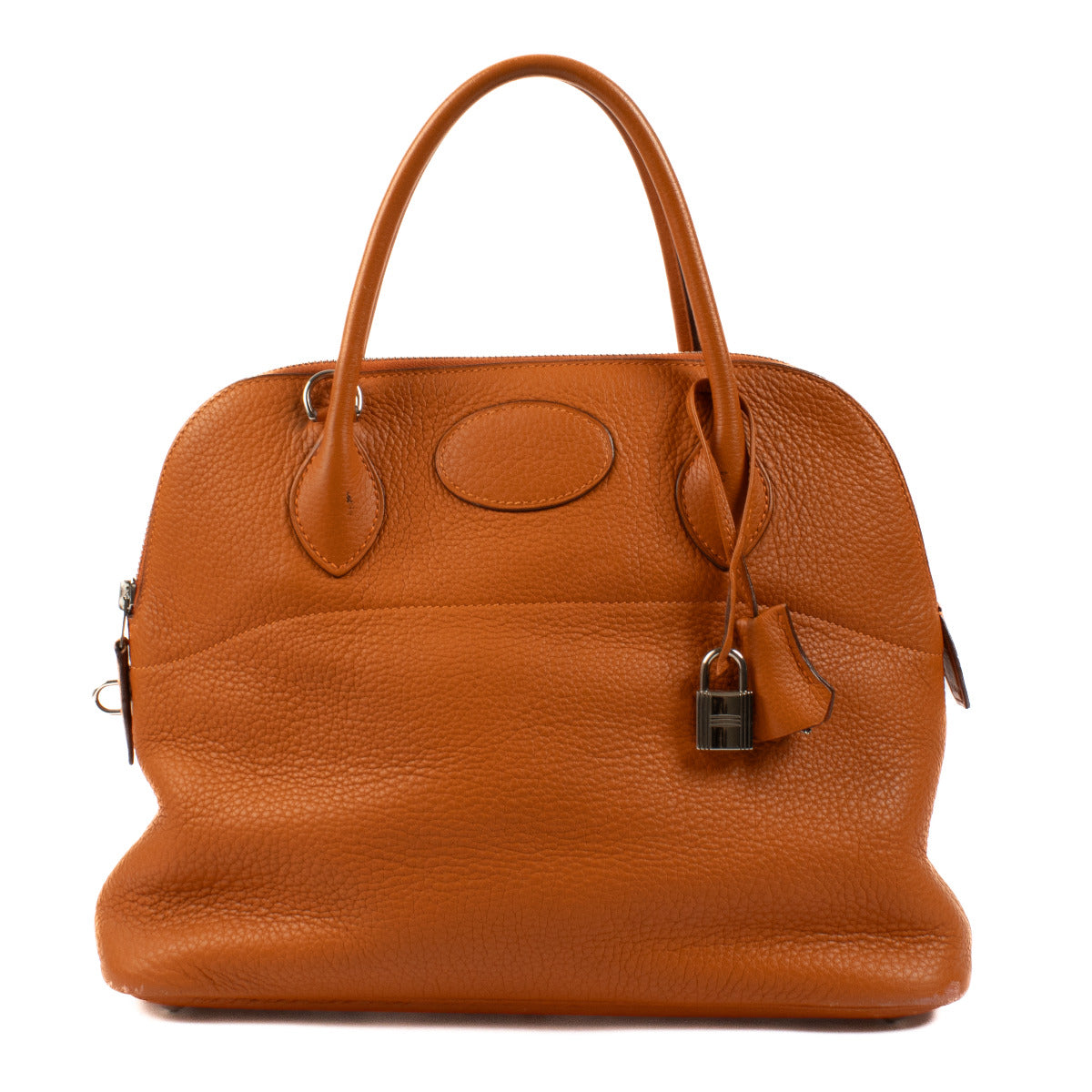Hermès Bolide 31 Orange Taurillon Clémence PHW