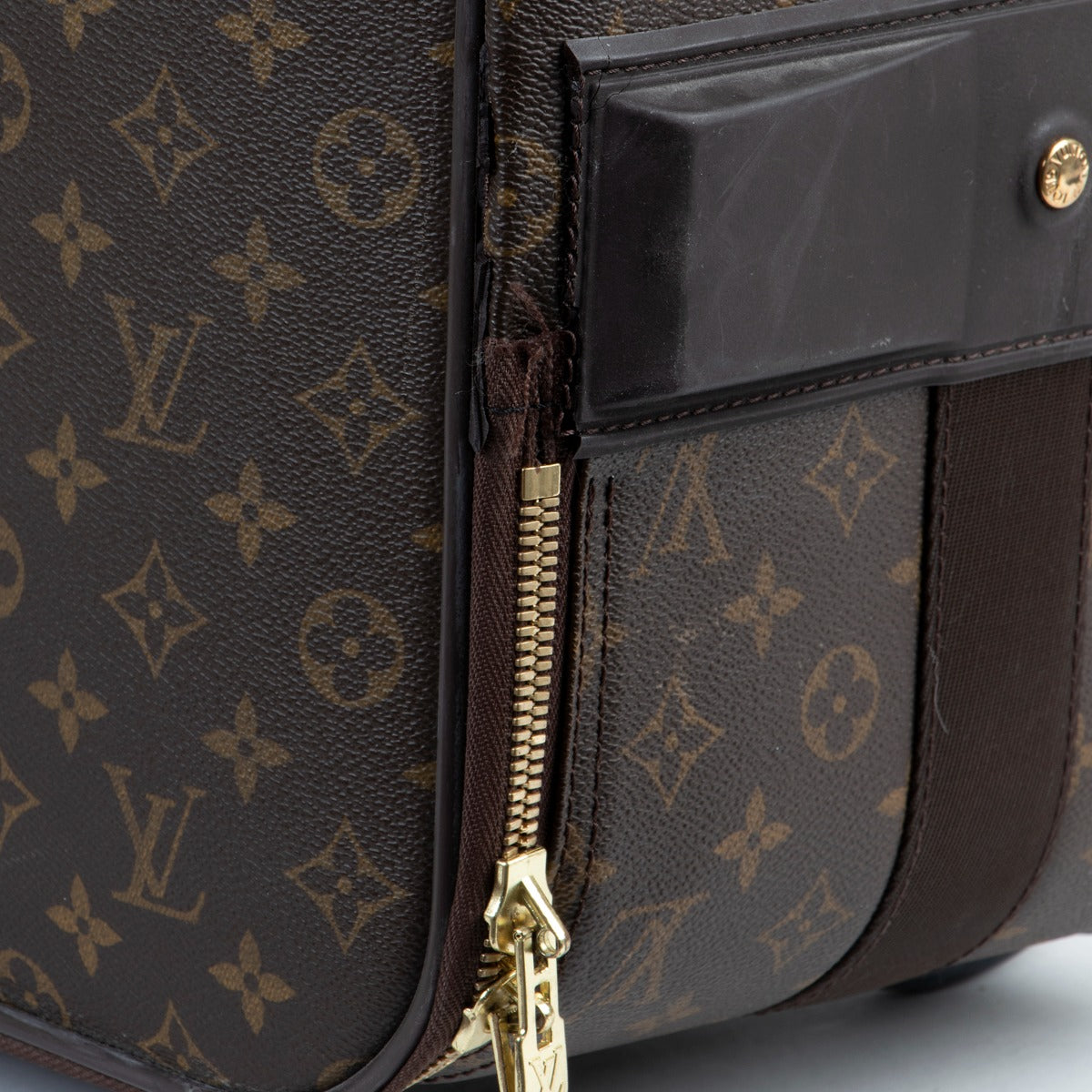 Buy an authentic second hand Louis Vuitton Luggage Trolley Pegase 70 Monogram Canvas in good pre-loved condition at Labellov