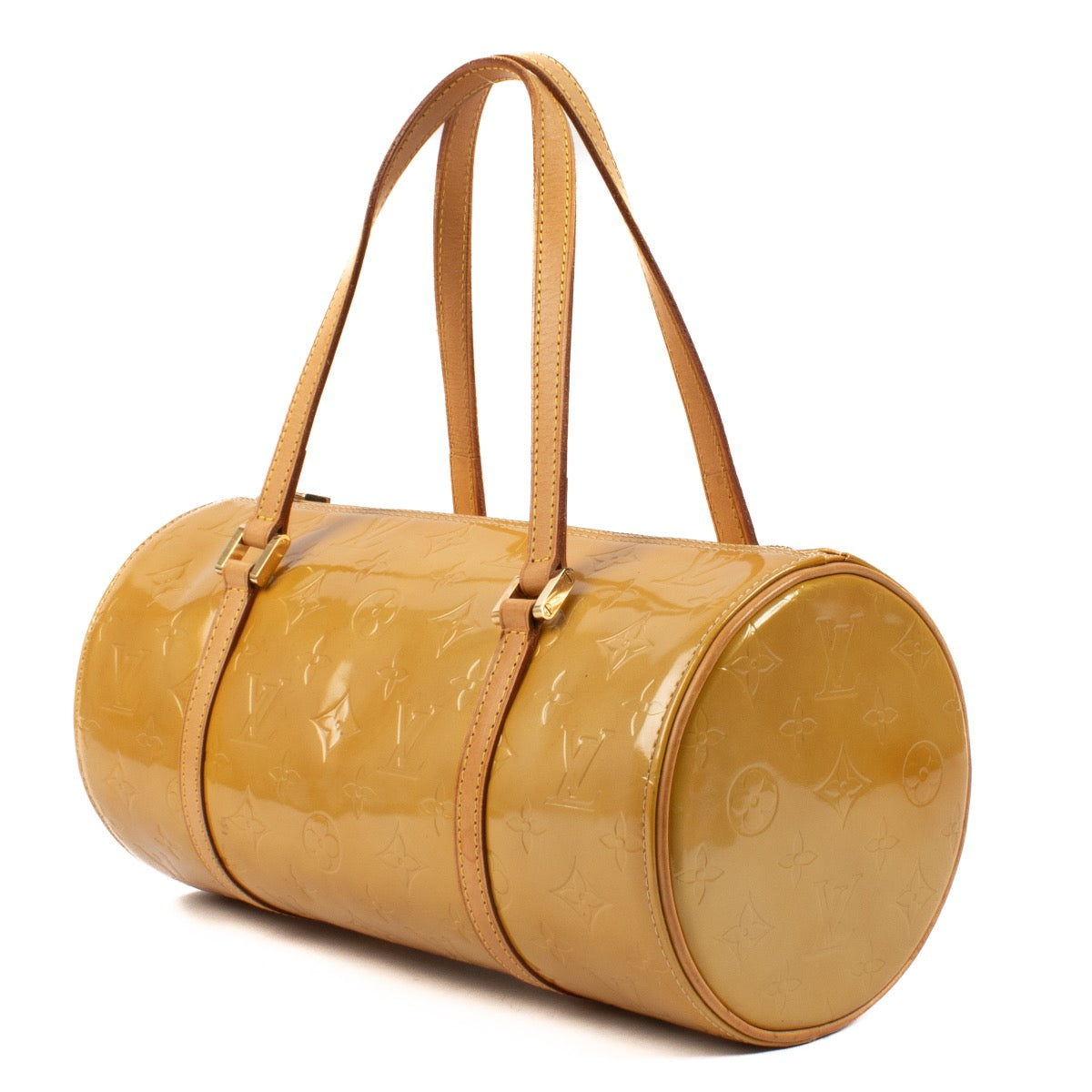 shop 100% authentic second hand Louis Vuitton Papillon Gold Vernis Patent Leather Bag on Labellov.com