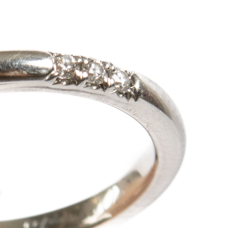 Bague alliance Tiffany & Co. Diamants/Platine - Taille 48