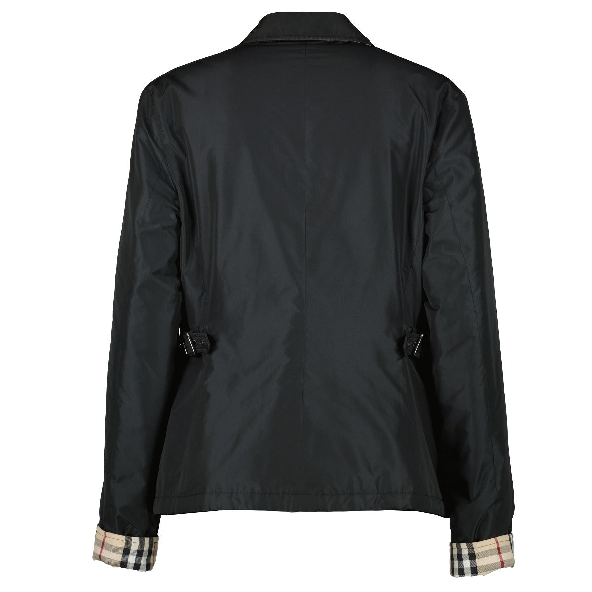 Buy authentic second hand Burberry Black Windbreaker Jacket in good condition at Labellov in Antwerp.