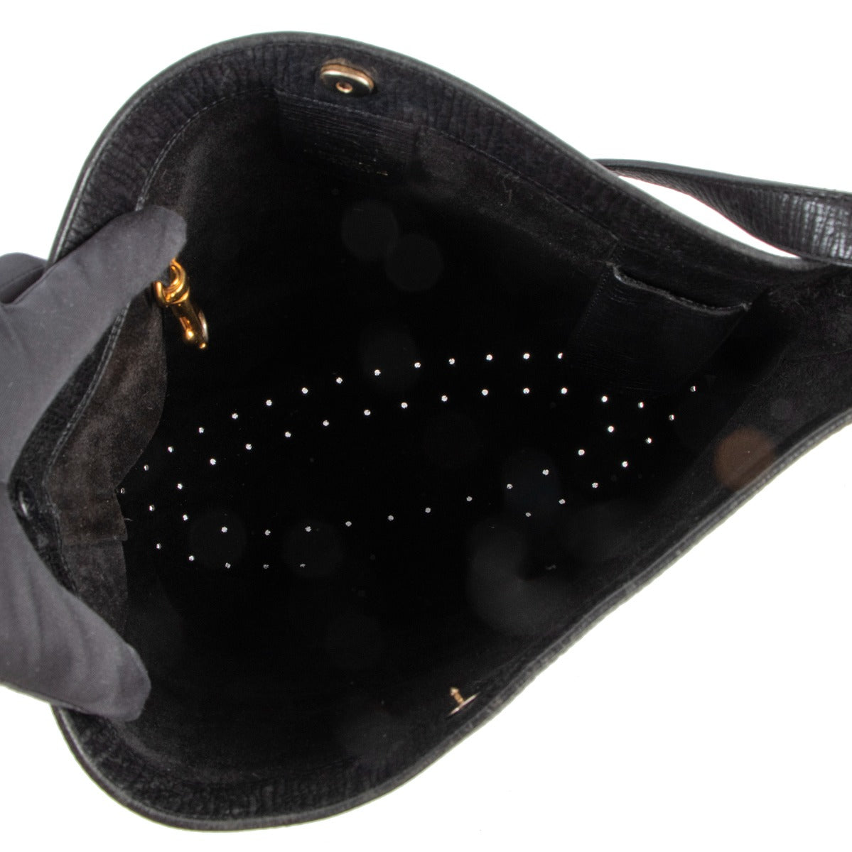 Buy an authentic second hand Delvaux Black Leather Le Pin Crossbody in very good condition at Labellov.