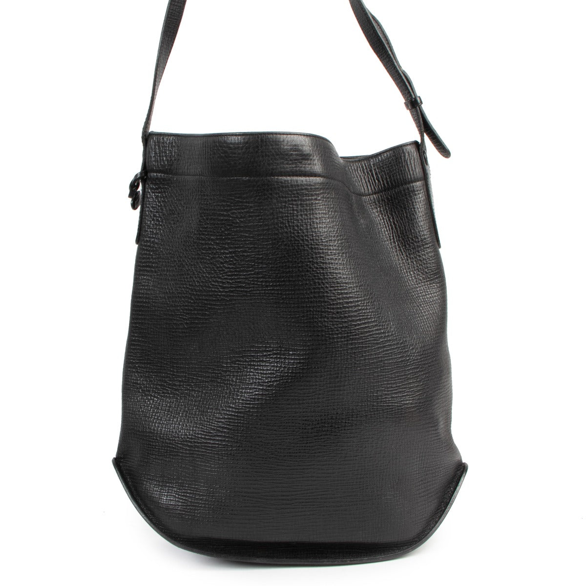 Buy an authentic second hand Delvaux Black Leather Le Pin Crossbody in very good condition at Labellov.