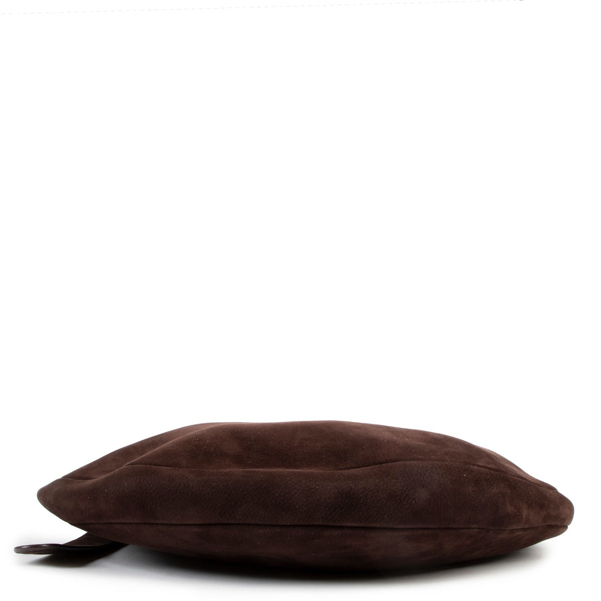 Delvaux Railway Café Brown Nubuck Shoulder Bag
