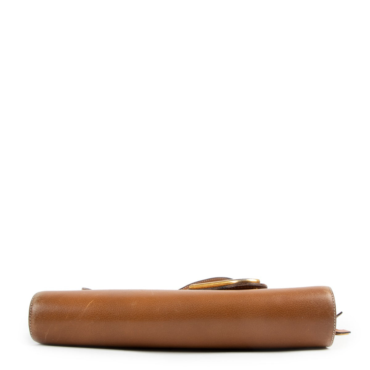 Shop safe online at Labellov in Antwerp this 100% authentic second hand Delvaux Brown Romeo Crossbody Bag