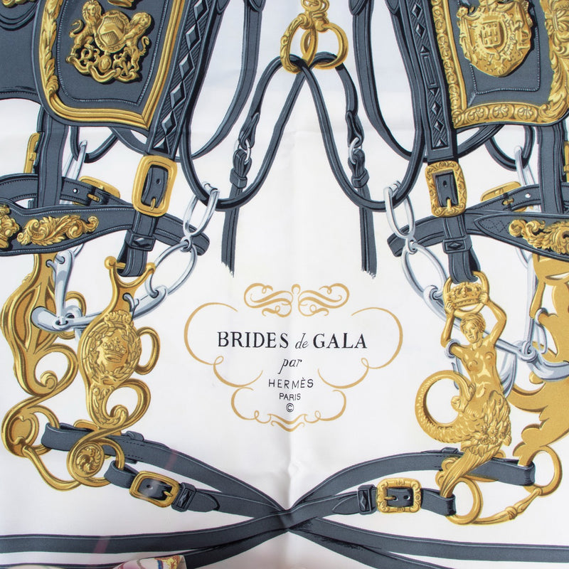 Hermès 'Brides de Gala' Carré 90 Silk Scarf
