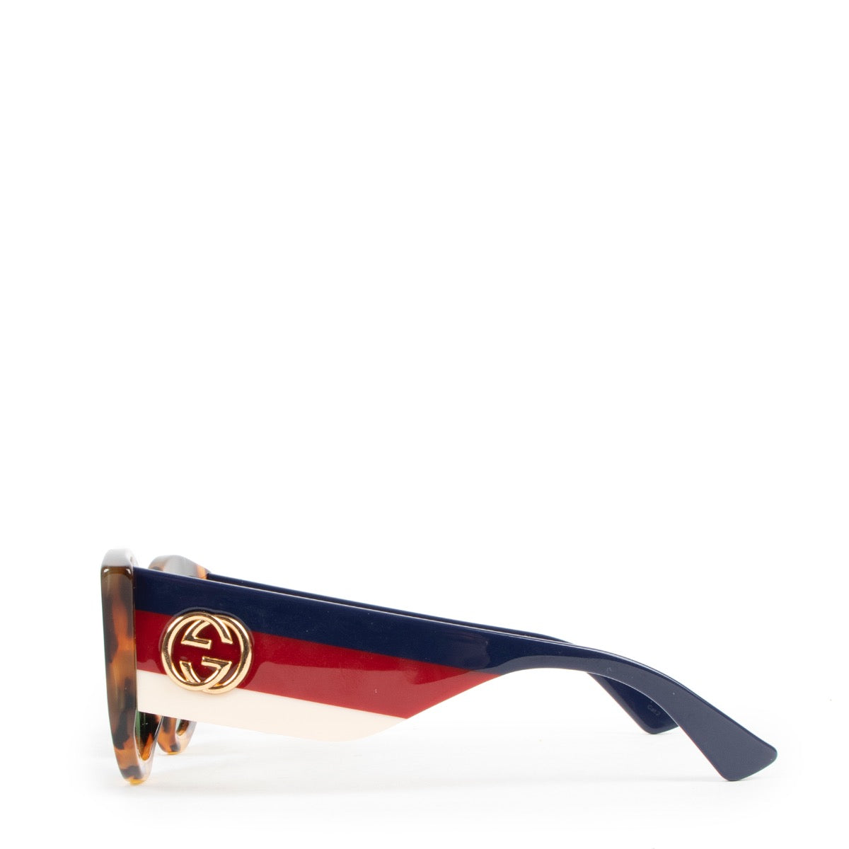 Shop safe online at Labellov in Antwerp this 100% authentic second hand Gucci Tortoise Acetate Cat-eye Glasses