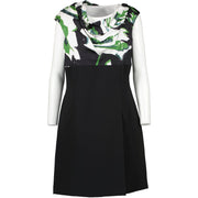 Buy an authentic second hand Christian Dior Black/ Multicolor Dress - Size 40 in very good condition at Labellov