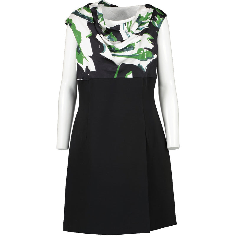 Buy an authentic second hand Christian Dior Black/ Multicolor Dress - Size 40 in very good condition at Labellov