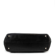 Delvaux Black Leather Vintage Tote Bag