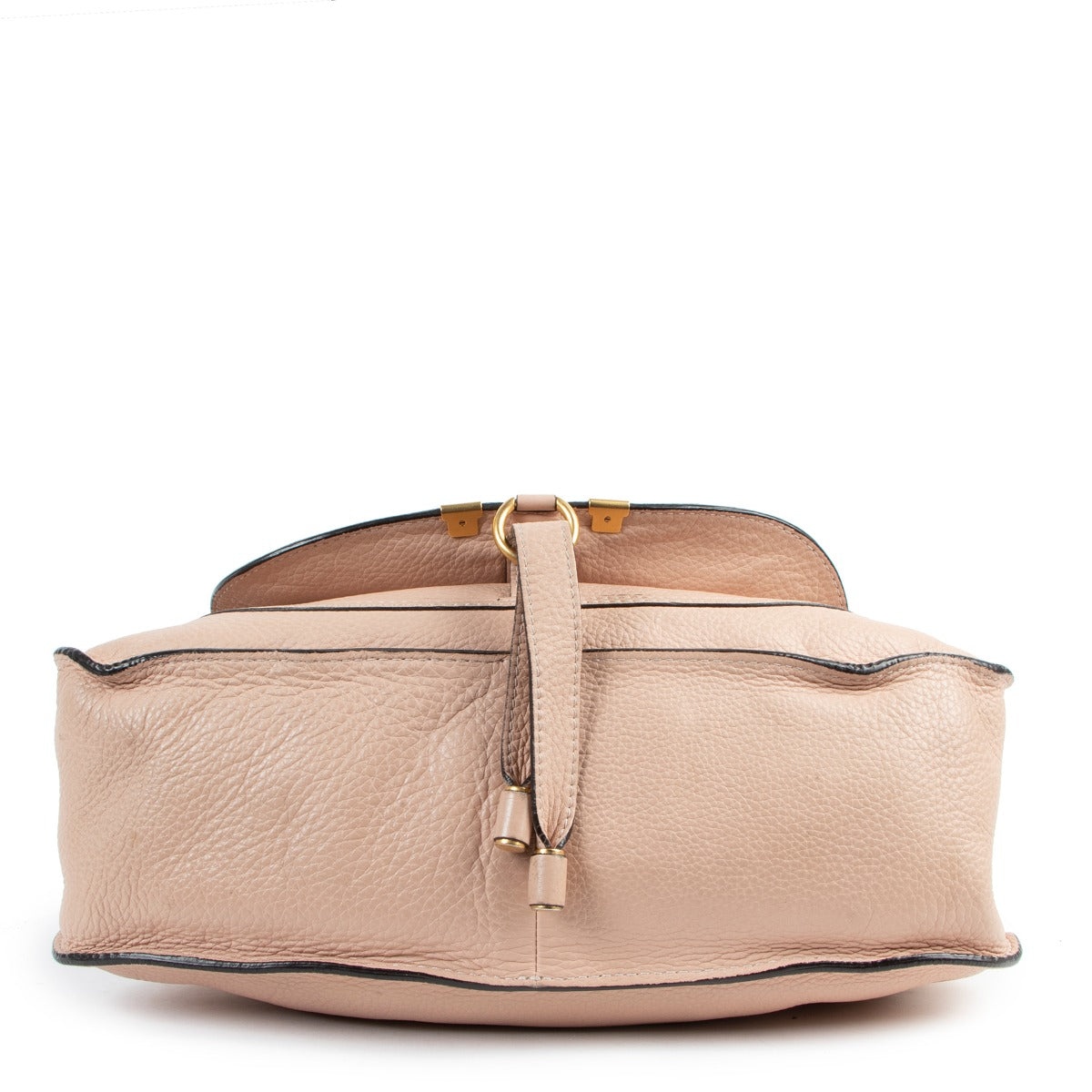 Chloé Pink Marcie Grained Calfskin Leather Shoulder bag
