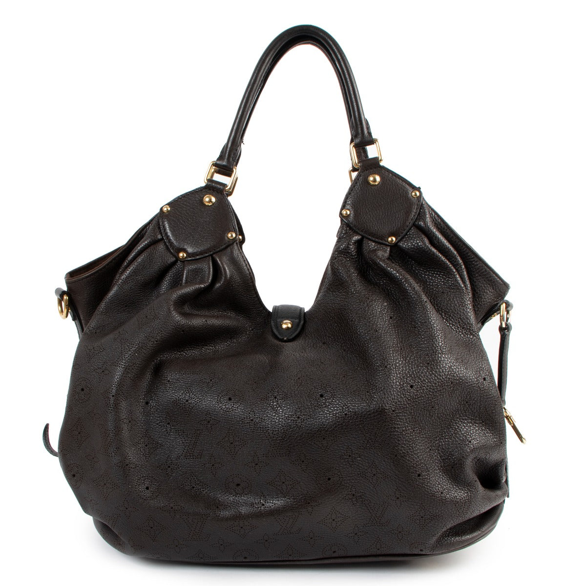 Louis Vuitton Mahina Perforated Monogram Large Hobo Bag