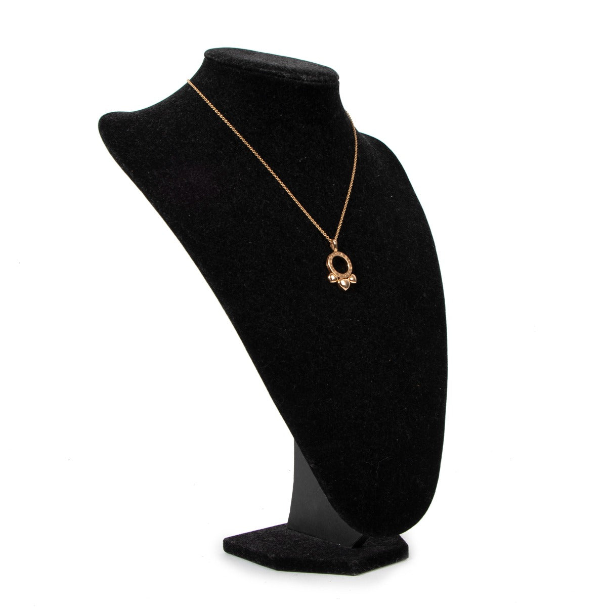 Bulgari Moving Heart Rose Gold Necklace