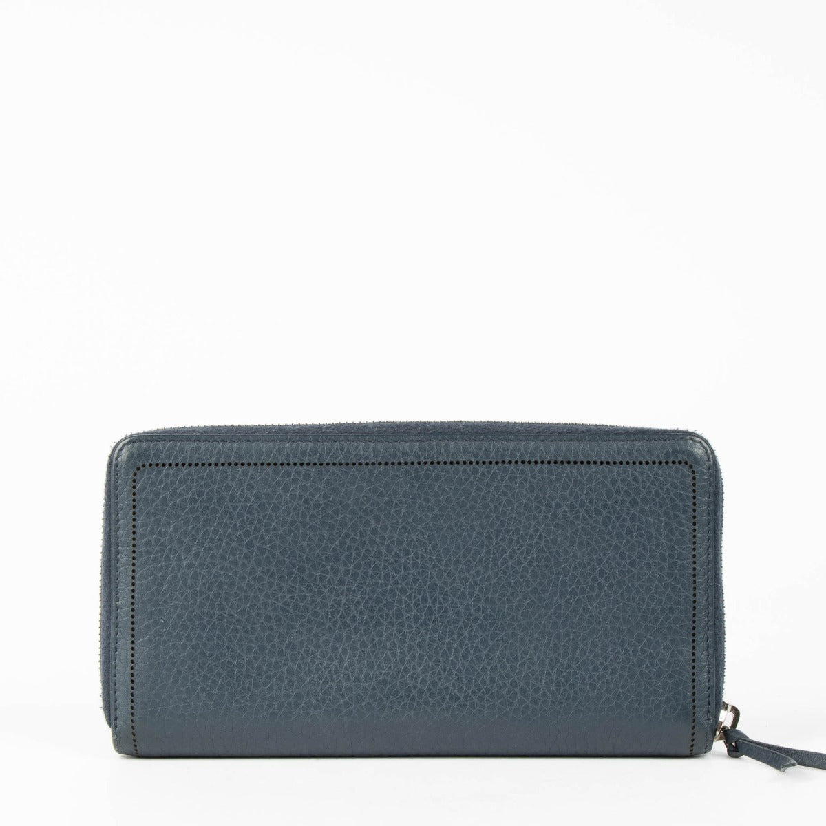Shop this authentic Balenciaga Blue Blackout City Zipped Wallet pre-loved on Labellov.com