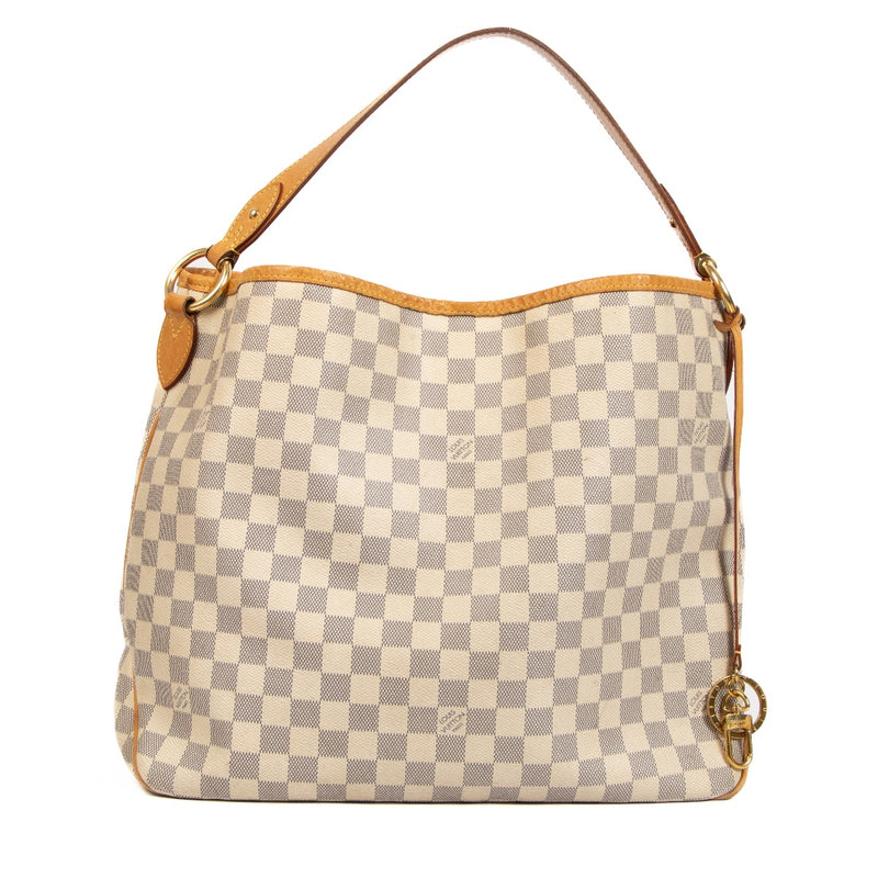 Louis Vuitton Delightful Damier Azur, Louis Vuitton Delightful, Louis Vuitton Damier Azur bag, Louis Vuitton Delightful Damier Azur second hand, Louis Vuitton Delightful Damier Azur Antwerp