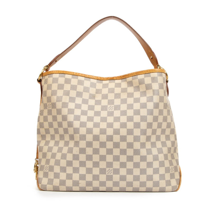 Louis Vuitton Delightful Damier Azur, Louis Vuitton Delightful, Louis Vuitton Damier Azur bag, Louis Vuitton Delightful Damier Azur second hand, Louis Vuitton Delightful Damier Azur Antwerp
