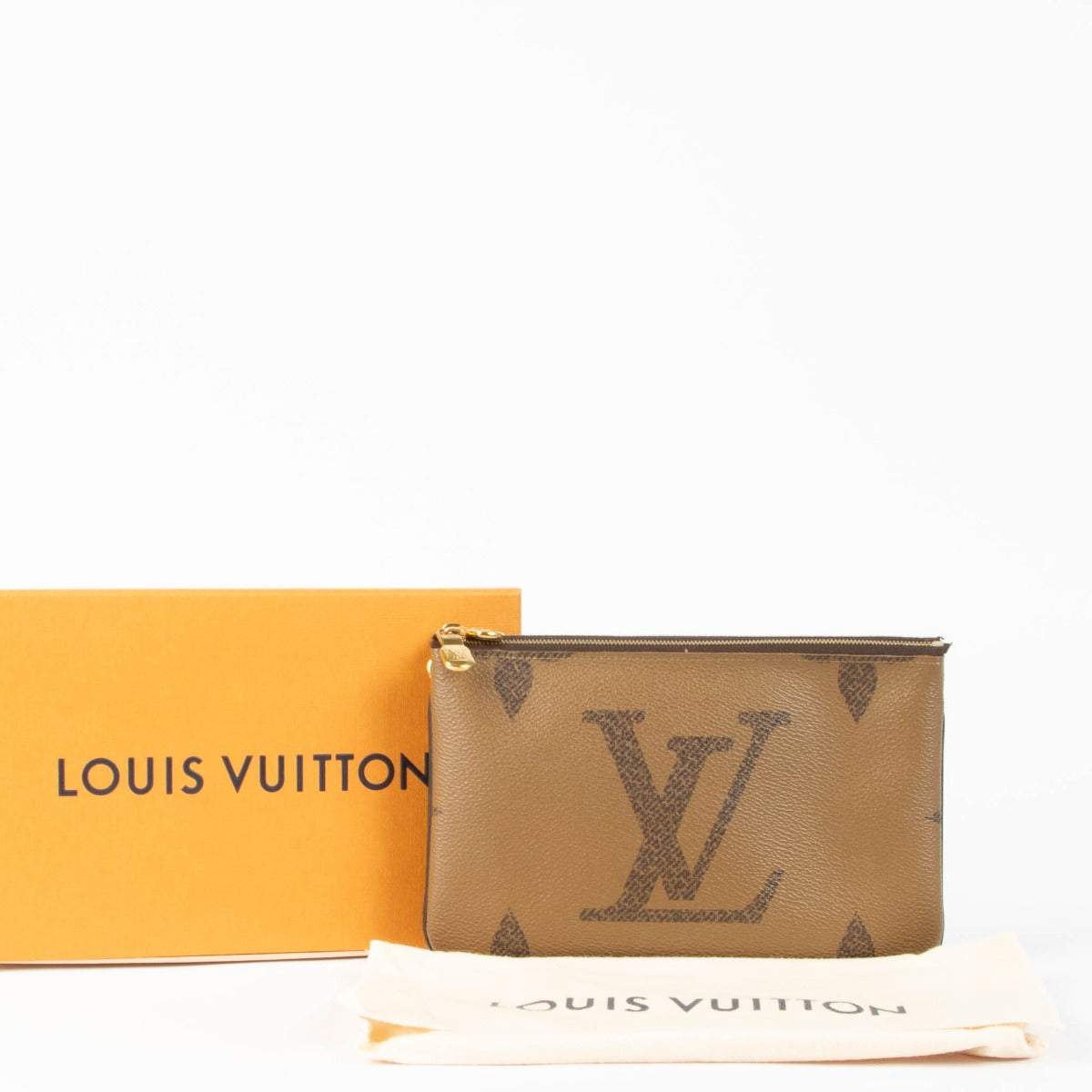 Shop this authentic Louis Vuitton Monogram Double Zip Pochette pre-loved on Labellov.com