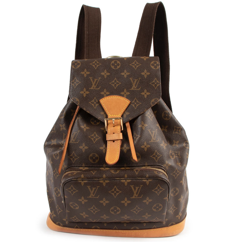 Shop safe online at Labellov in Antwerp this 100% authentic second hand Louis Vuitton Monogram Montsouris Backpack