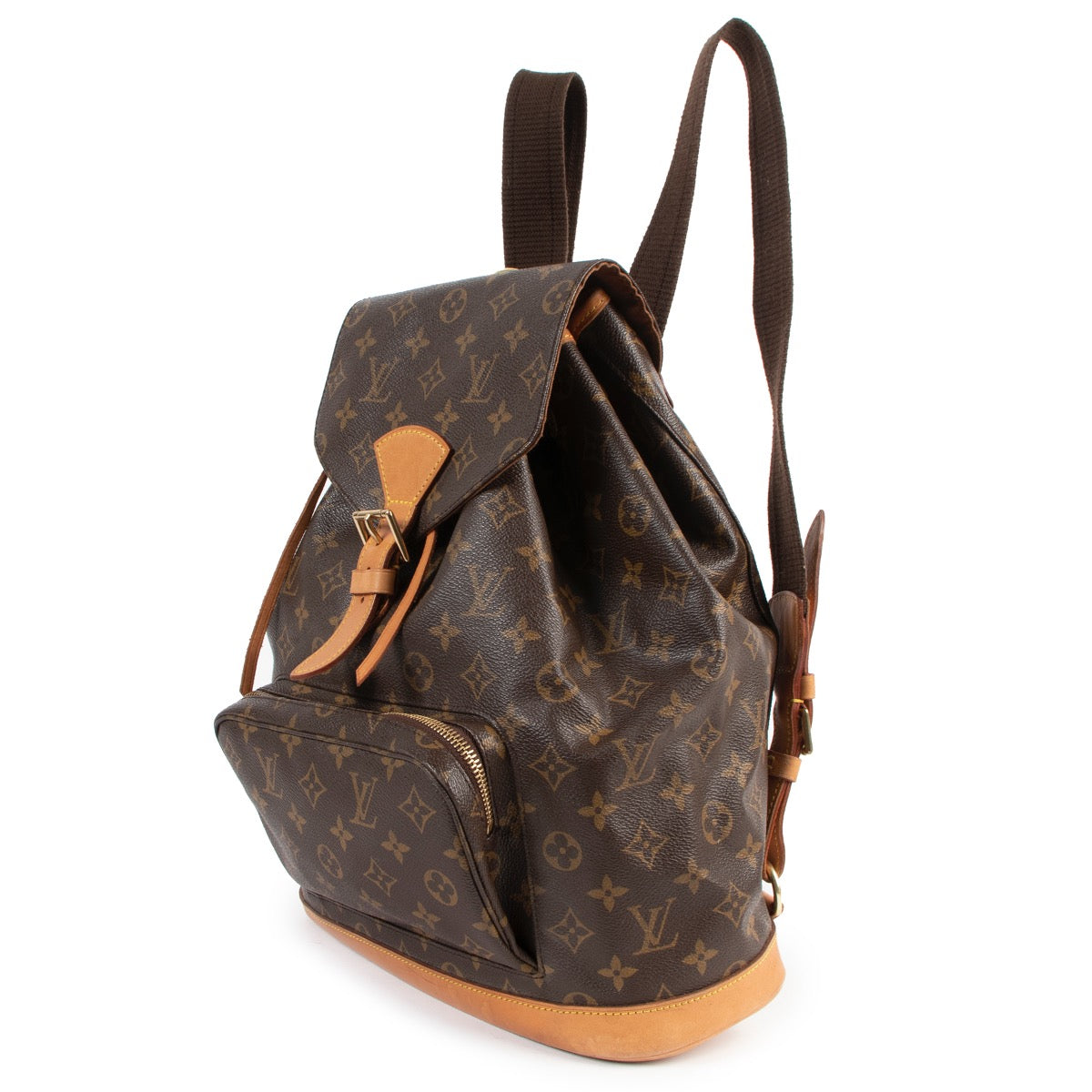 Shop safe online at Labellov in Antwerp this 100% authentic second hand Louis Vuitton Monogram Montsouris Backpack
