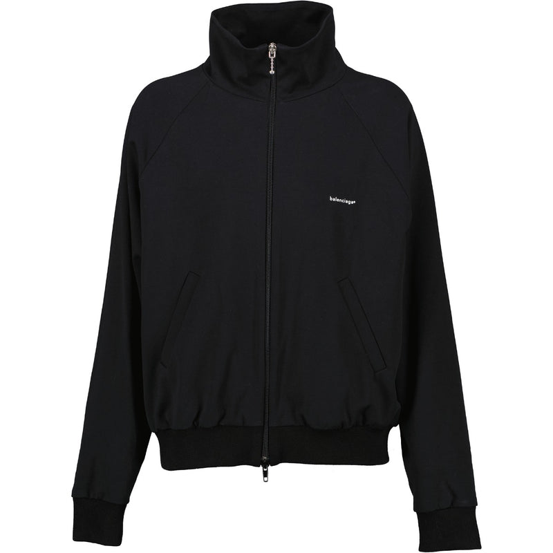 Balenciaga Black Archetype Logo Track Jacket