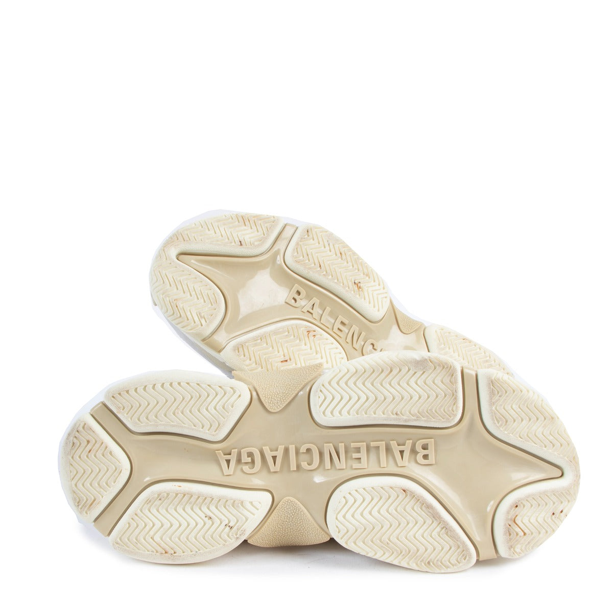 Balenciaga White Triple S Sneakers