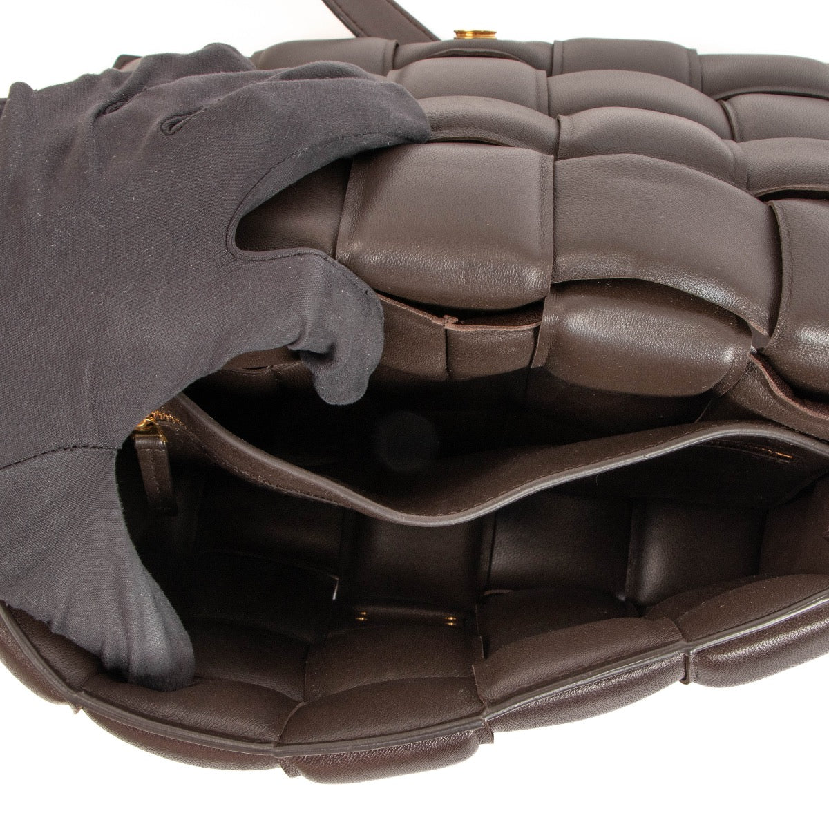 Bottega Veneta Brown Padded Cassette Crossbody Bag for the best price at Labellov.