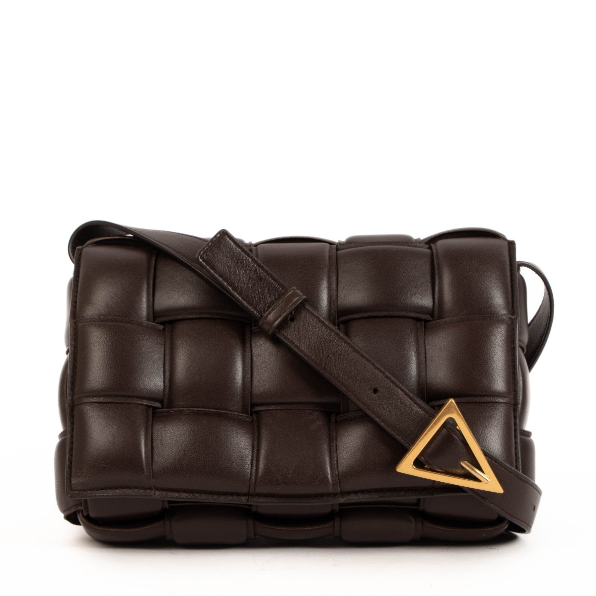 Bottega Veneta Brown Padded Cassette Crossbody Bag for the best price at Labellov.