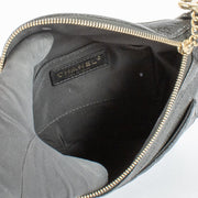 Authentic Preloved Chanel Black Crumpled Glazed Lambskin Belt Bag on Labellov.com