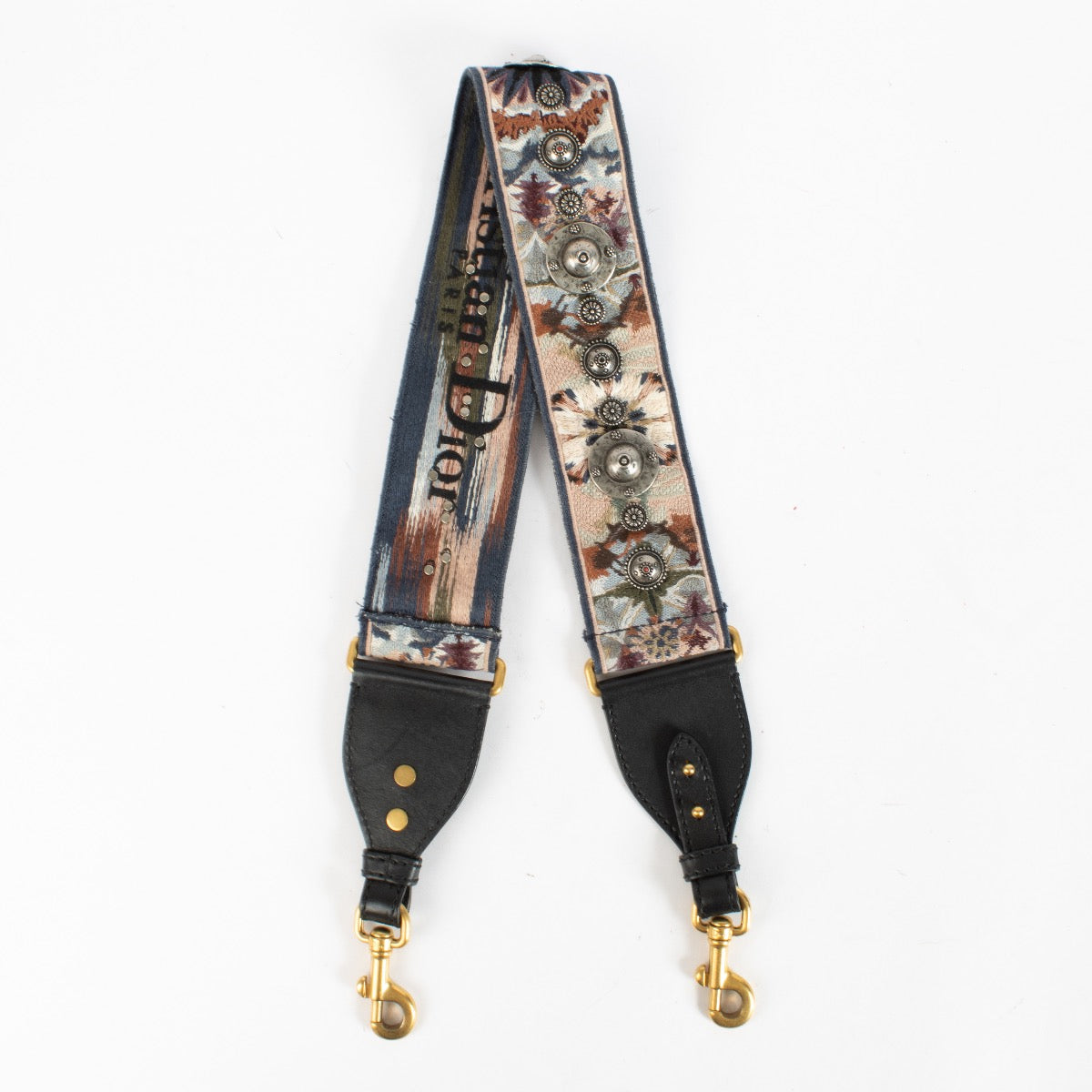 Authentic Preloved Christian Dior Medaillon Embroidery Bag Strap on Labellov.com