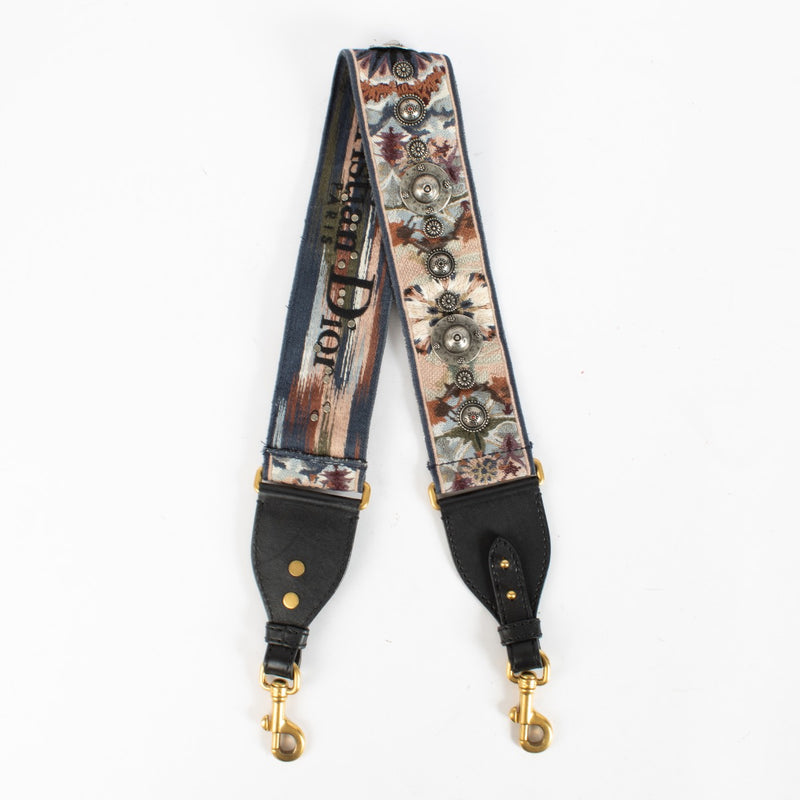 Authentic Preloved Christian Dior Medaillon Embroidery Bag Strap on Labellov.com