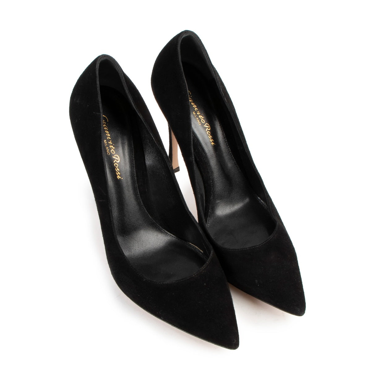 Gianvito Rossi Gianvito 115 Black Suede Pumps
