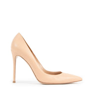 Gianvito Rossi Gianvito 105 Nude Leather Pumps