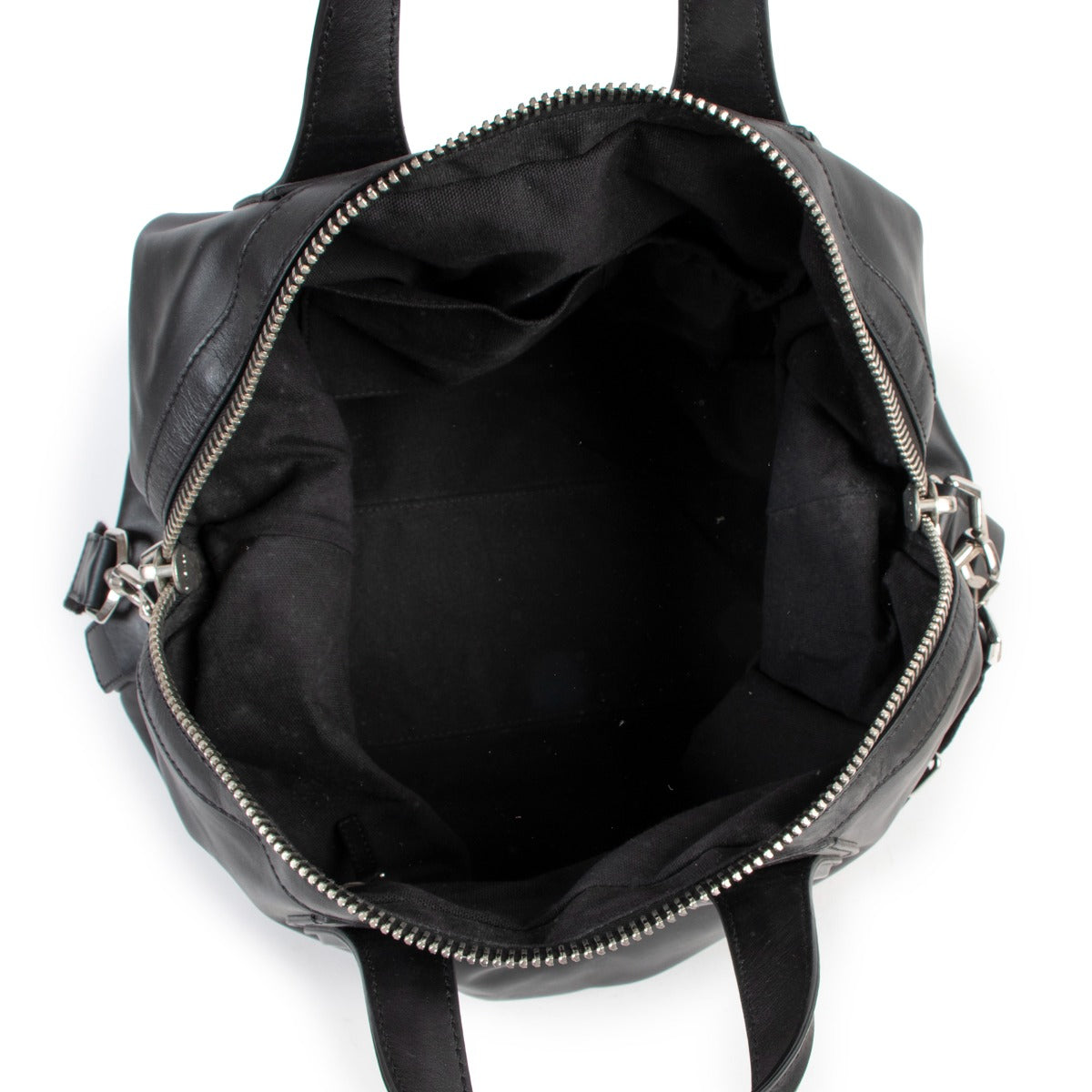 Givenchy Black Medium Nightingale Smooth Leather Handbag