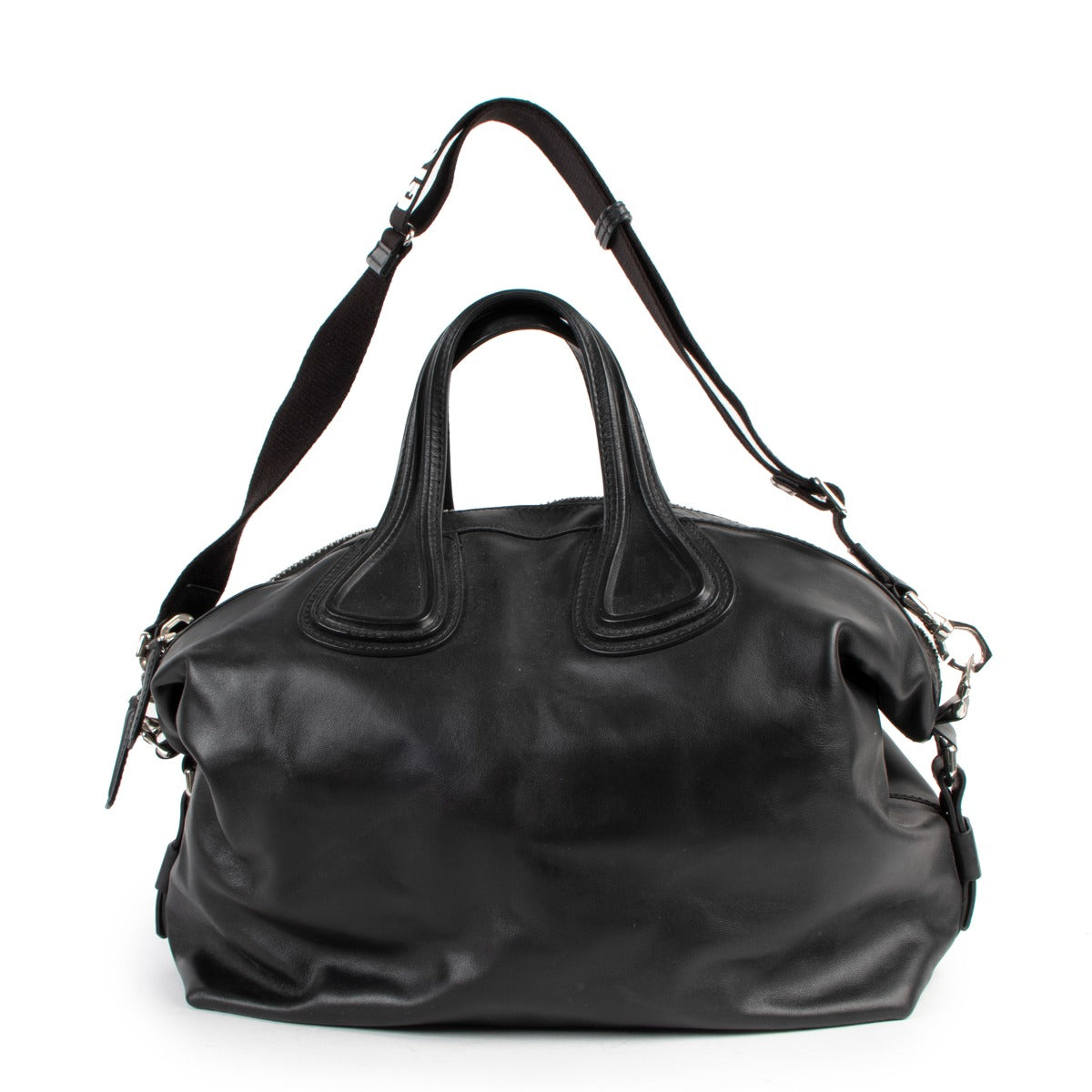 Givenchy Black Medium Nightingale Smooth Leather Handbag