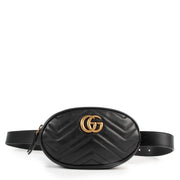Gucci Black Marmont Belt Bag