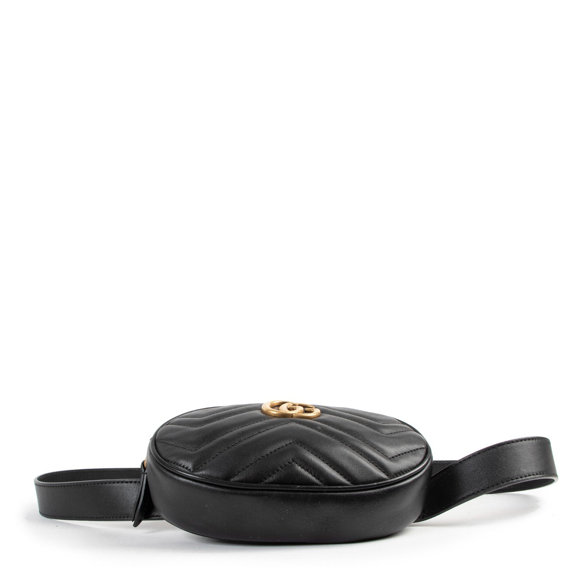 Gucci Black Marmont Belt Bag