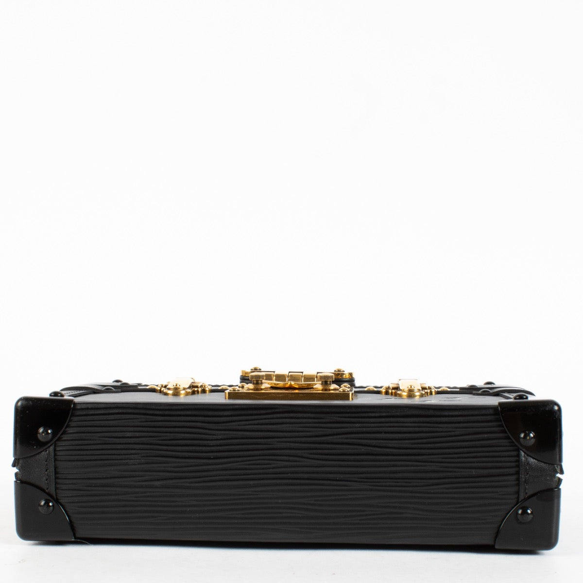 Authentic Second Hand Louis Vuitton Black Épi Petite Malle Clutch on Labellov.com