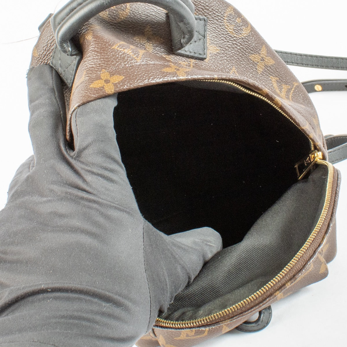 Authentic Second Hand Louis Vuitton Palm Springs Mini Monogram Backpack on Labellov.com