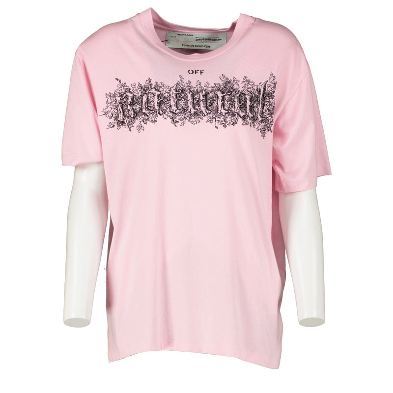 Off-White Roze Natural T-shirt - maat S