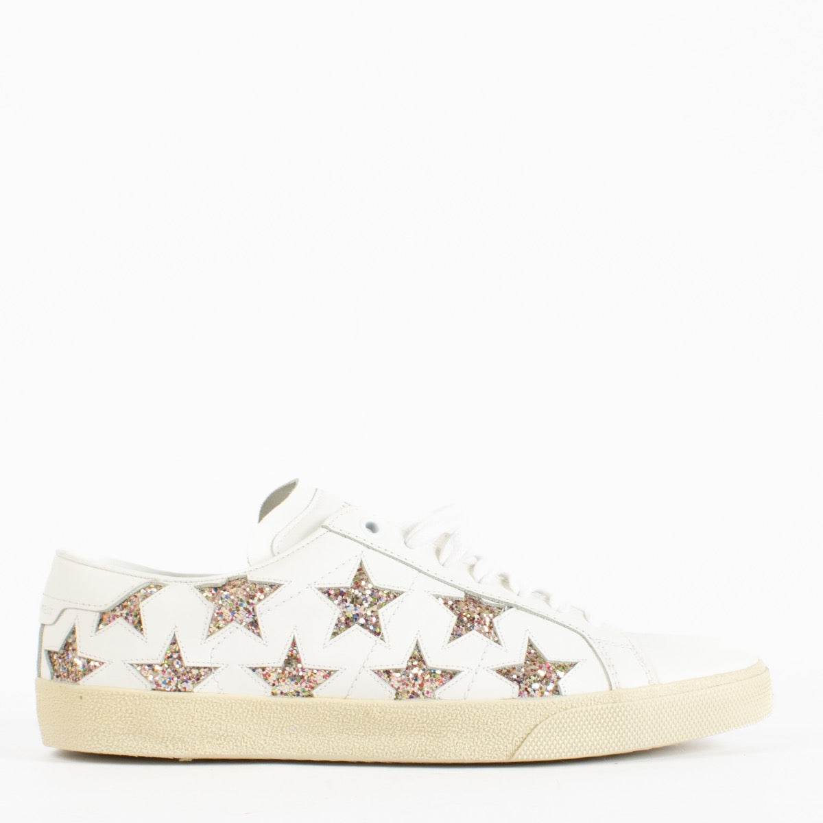 Authentic second hand Saint Laurent white sneakers on Labellov.com