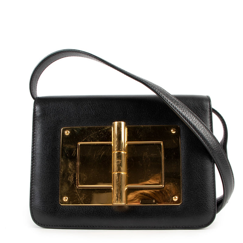 Tom Ford Medium Natalia Leather Shoulder Bag