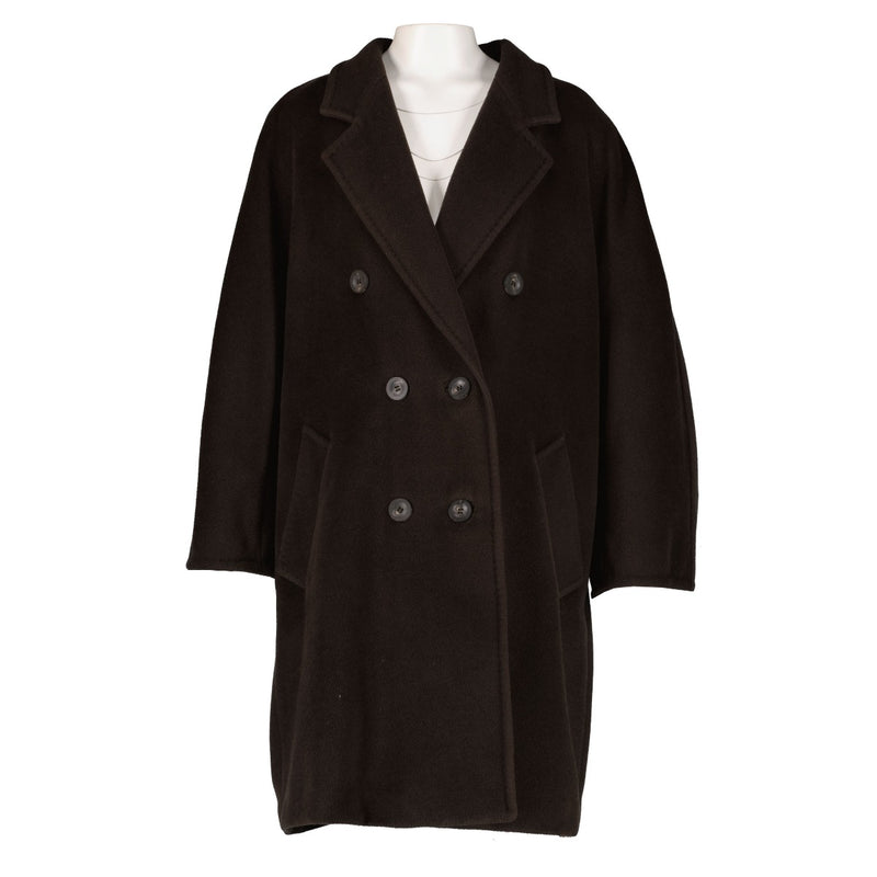 Max Mara Vintage Brown Wool/Cashmere Coat