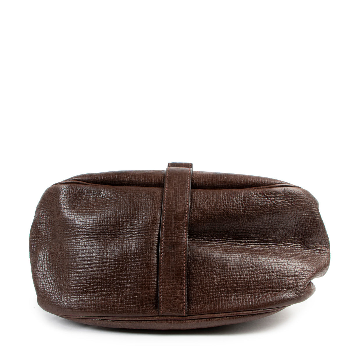 Delvaux Bruine Cerceau Schoudertas