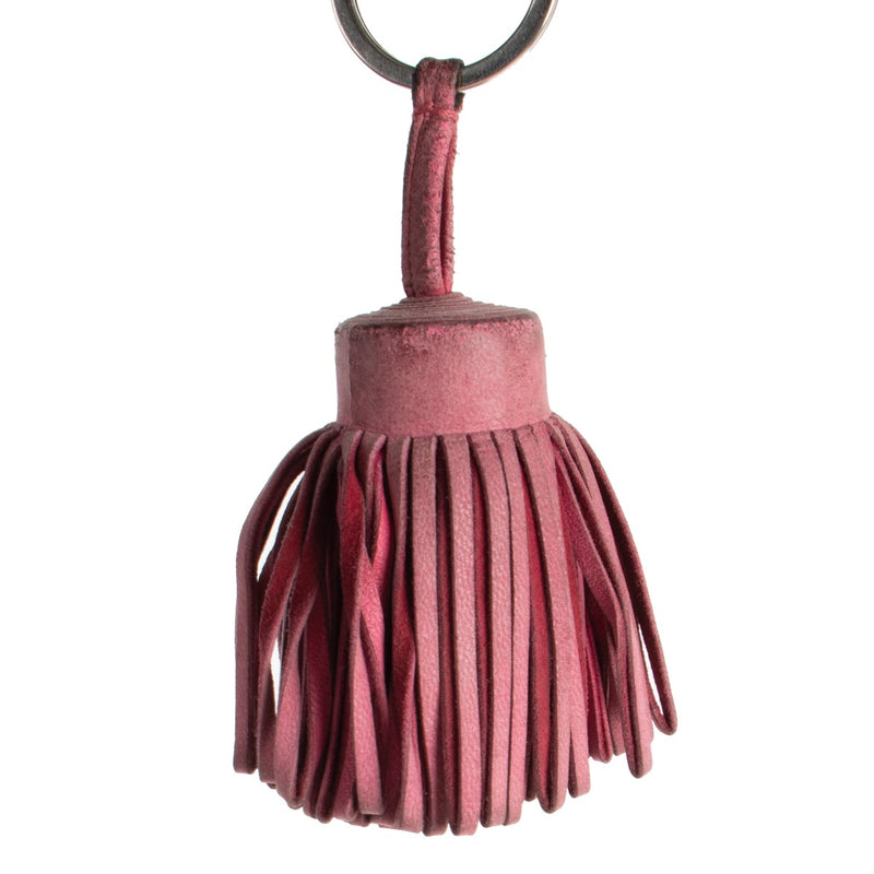 Shop safe online at Labellov in Antwerp this 100% authentic second hand Hermès Purple Carmen Keychain