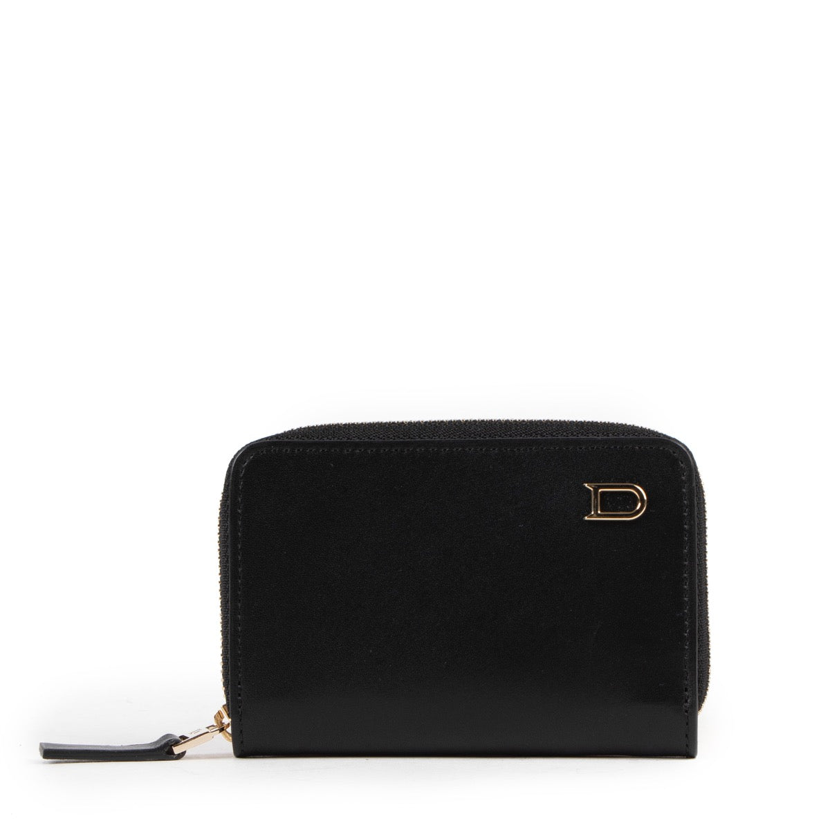 Shop safe online at Labellov in Antwerp this 100% authentic second hand Delvaux Black Leather Wallet