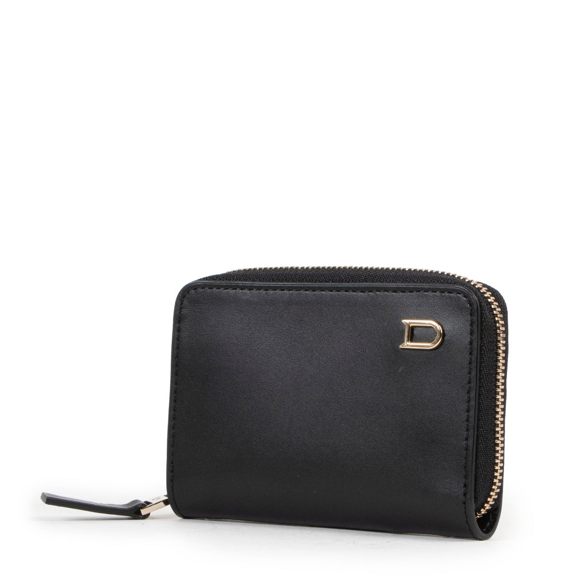 Shop safe online at Labellov in Antwerp this 100% authentic second hand Delvaux Black Leather Wallet