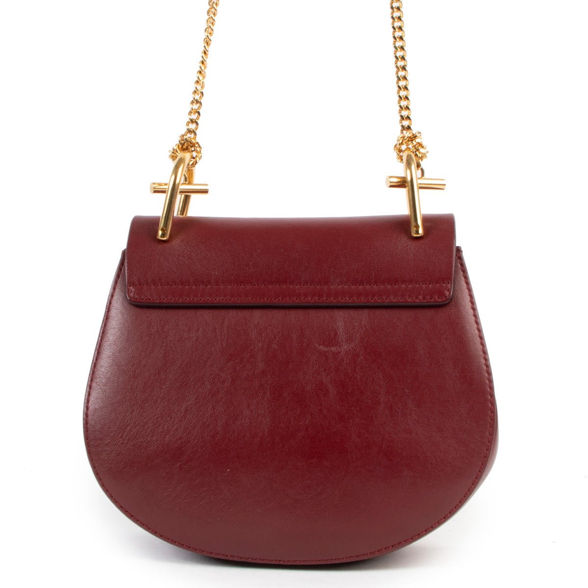 Chloé Mini Rood Bicolor Drew Crossbodytas