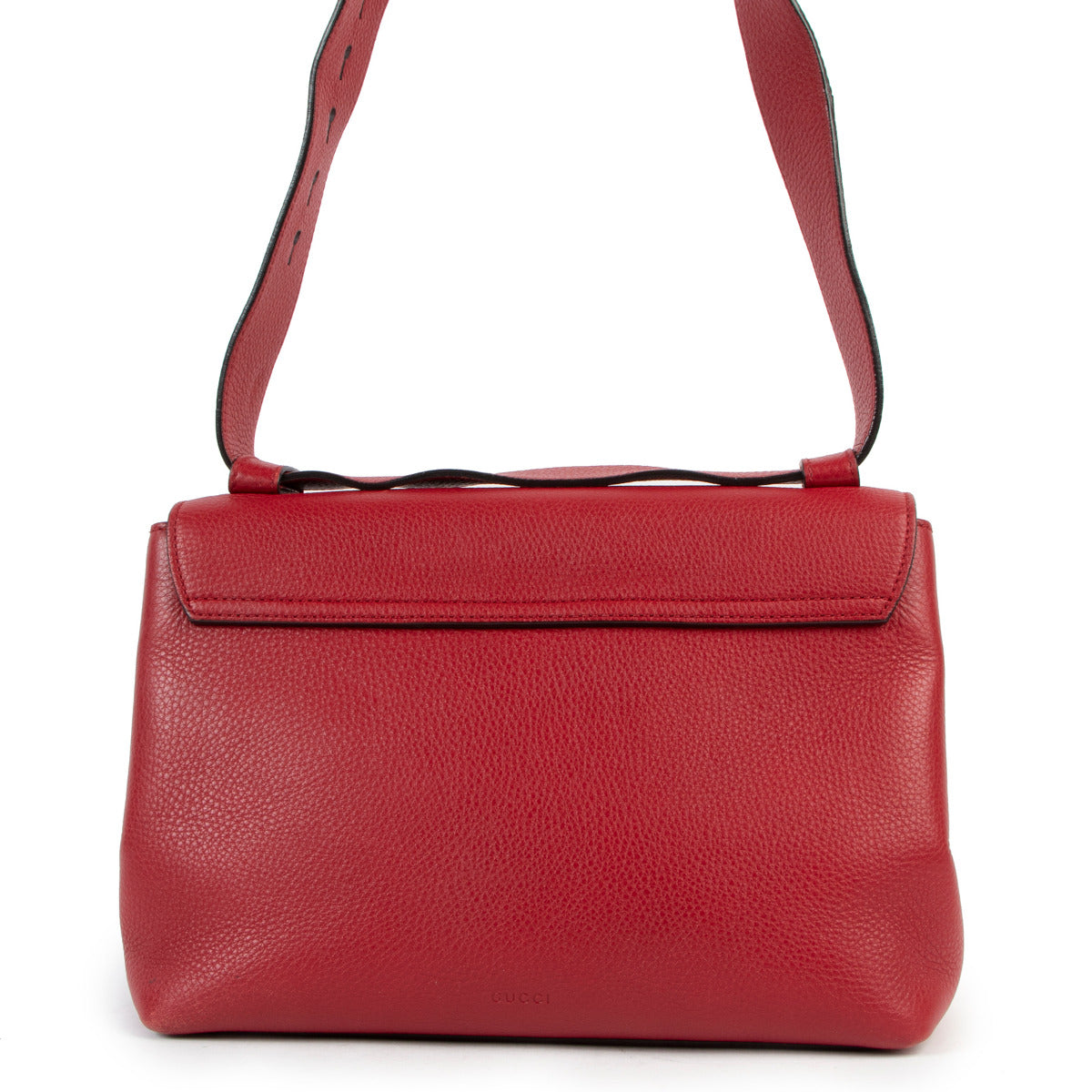 Gucci Red GG Marmont Large Shoulder Bag