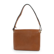 Delvaux Cognac Brown Eclair Shoulder Bag